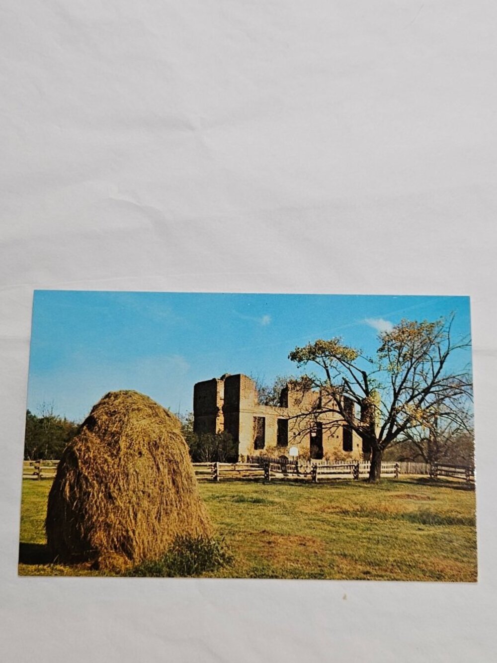 Ambler House Jamestown Virginia Postcard